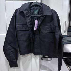 NWT Wild Fable Faux Leather Jacket